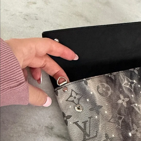 Louis Vuitton rare galaxy medium pochette kirigami clutch wallet - Picture 6 of 9